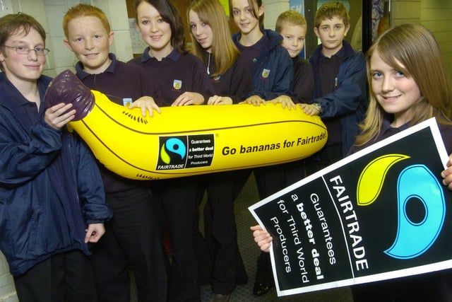 George Pindar Community Sports College - pupils set up their own Fair Trade company.