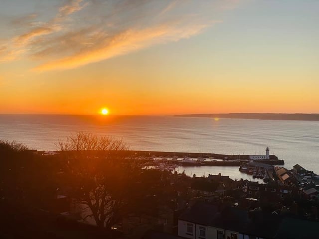Dave O'Malley boasts views like this out of his window.