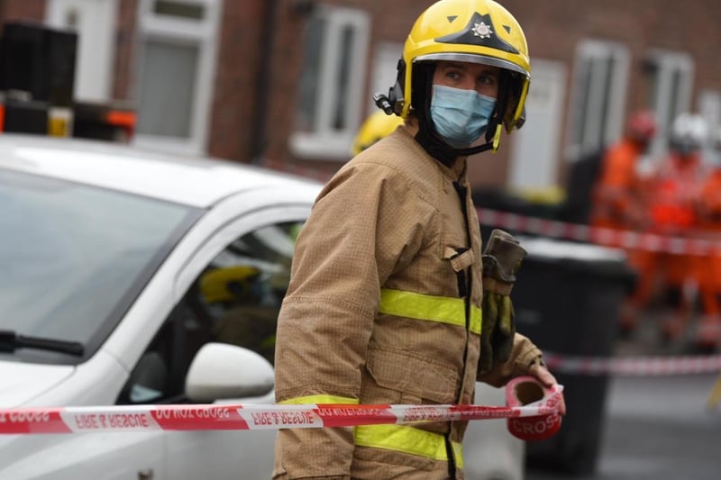 Initial reports from the emergency services suggested gas was the cause of the explosion.