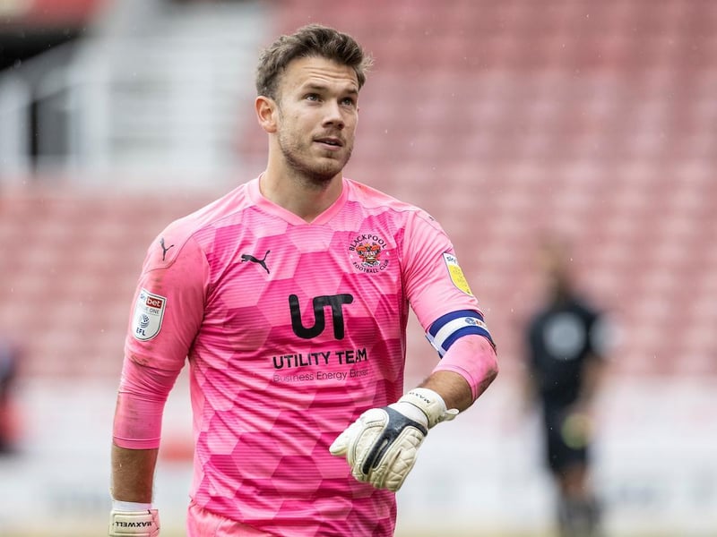 Another clean sheet for the Blackpool captain. Made a couple of important stops but otherwise kept quiet.