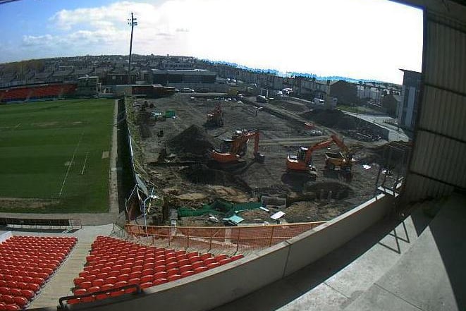 Blackpool South Stand progress