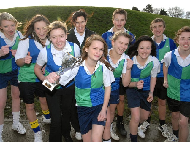 Whitby Community College pupils are awarded a top cross country accolade.