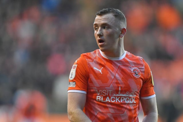 For Yates, 73'
Provided some much-needed fresh legs and helped Blackpool win the ball back high up the pitch.