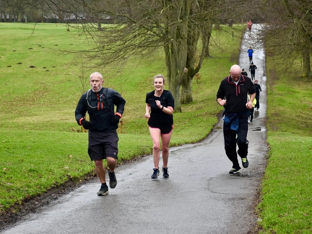 Runners dig deep at the Sewerby Parkrun.
Photo by TCF Photography