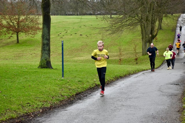 A young Bridlington Road Runner digs deep at the Sewerby Parkrun.

Photo by TCF Photography