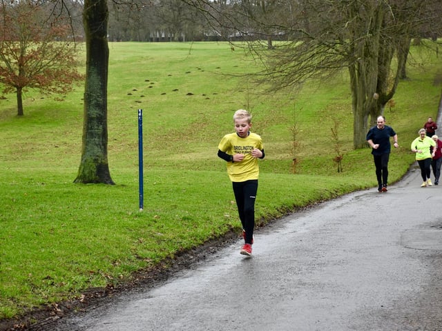 A young Bridlington Road Runner digs deep at the Sewerby Parkrun.

Photo by TCF Photography