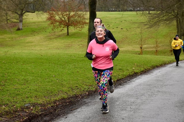 A runner is all smiles at the Sewerby Parkrun.

Photo by TCF Photography
