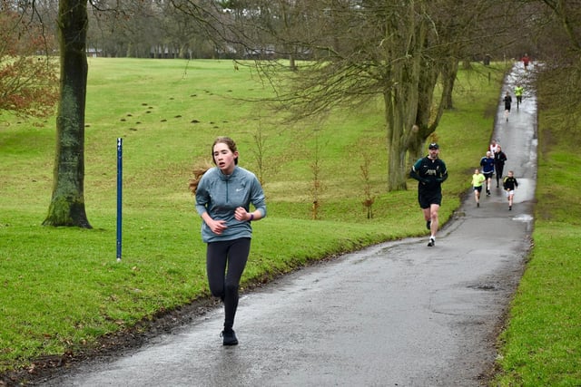 Bridlington Road Runner junior Becky Miller at the Sewerby Parkrun.

Photo by TCF Photography