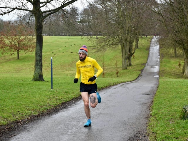 Bridlington Road Runners' Phill Taylor won the Sewerby Parkrun.
Photo by TCF Photography