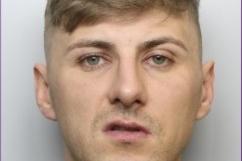 Jake Pawson, aged 28, Pontefract/Wakefield. Wanted for Harassment.