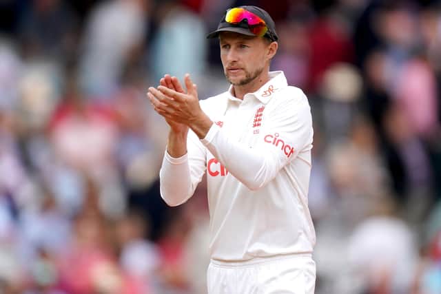 England's Joe Root. Picture: PA.