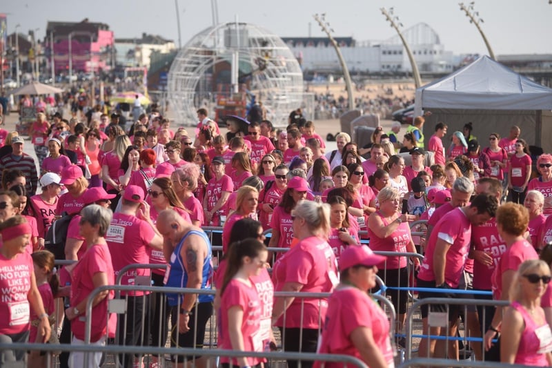 Event organiser Judi Miles, of Cancer Research, said: “Everyone has a personal connection with cancer because cancer affects one in two people. It affects everybody in some way.