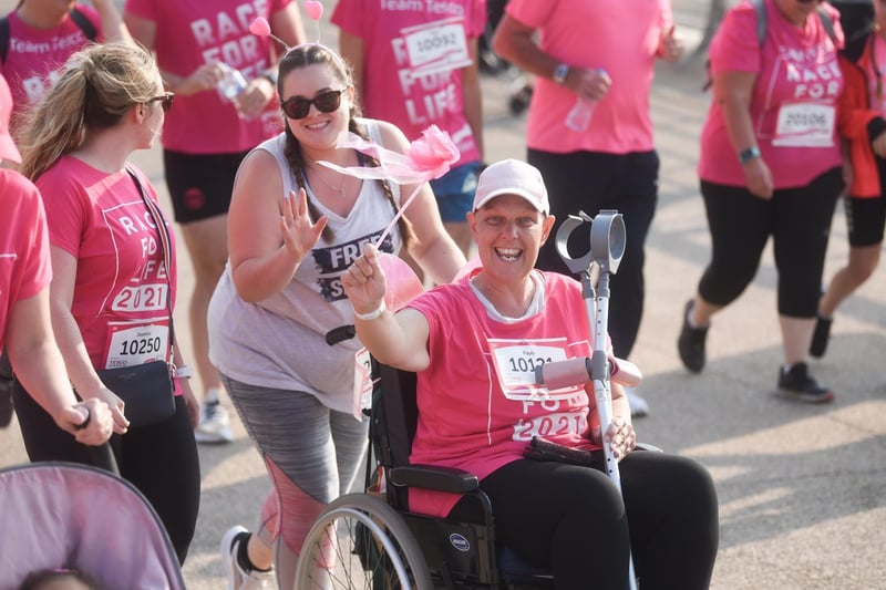 "We took a massive hit losing the Race For Life last year. This year, we’ve come back at peak time. I was really happy with the turnout in these difficult times."