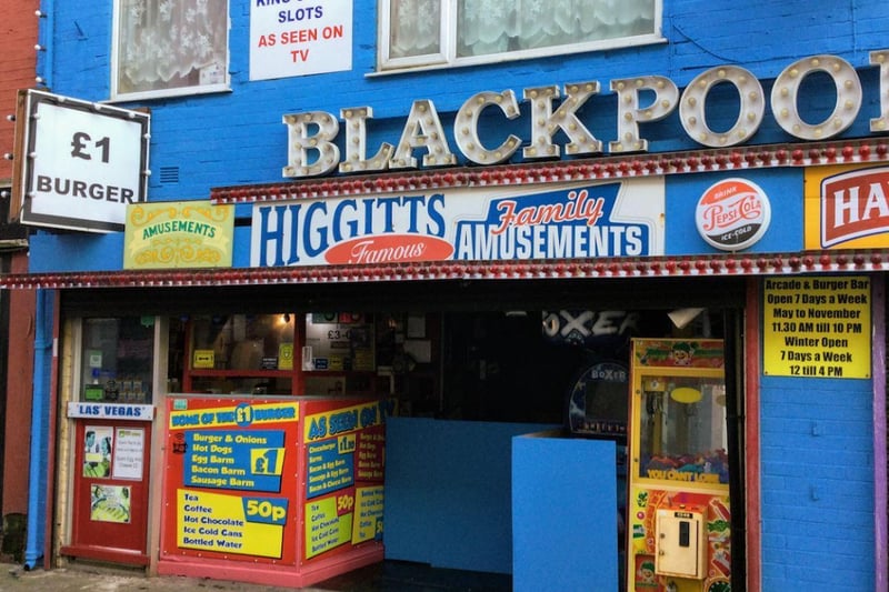 Higgitt's Las Vegas Arcade Blackpool & £1 Burger Bar, 6-8 Dale St, Blackpool, FY1 5AF - 4.8 out of 5 (74 reviews) "Have heard a lot about the famous £1 Burger so had to try it. I thought it was absolutely delicious."
