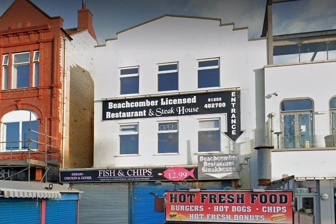 Beachcomber Steakhouse, 499 Promenade, Blackpool,  FY4 1BA - 4.7 out of 5 (232 reviews) "All meals came quickly and were cooked perfectly, especially the steaks."