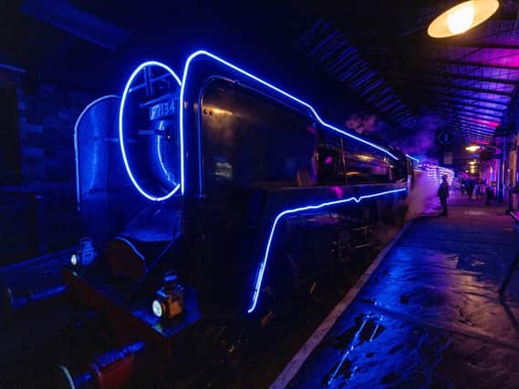 Light Spectacular on the North Yorkshire Moors Railway.
picture: Charlotte Graham