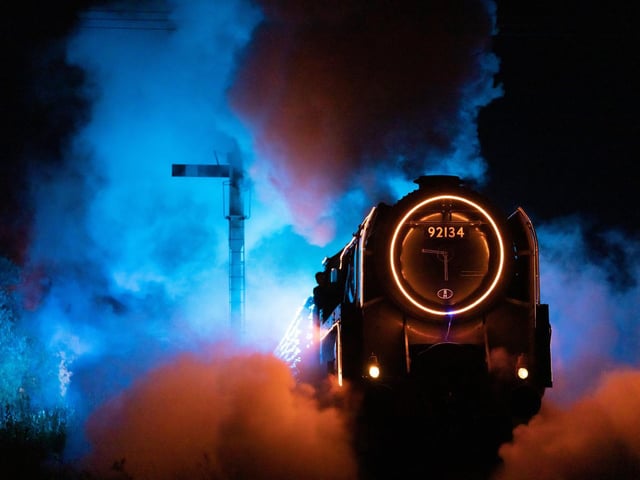 Light Spectacular on the North Yorkshire Moors Railway.
picture: Charlotte Graham