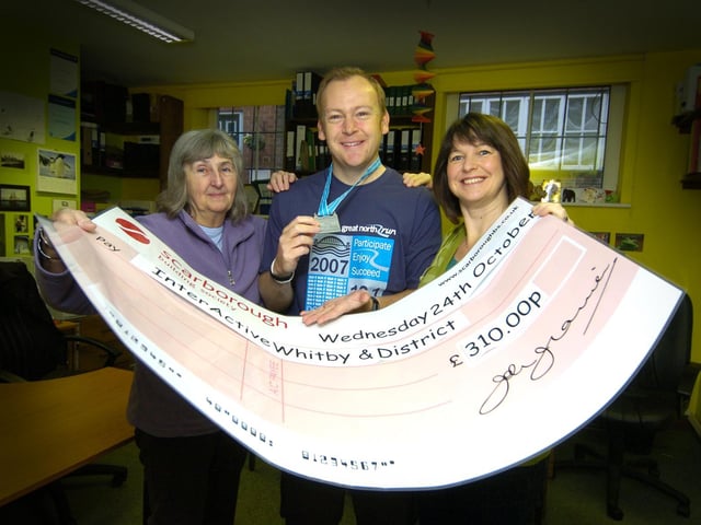 Great North Run competitor Matt Hewison raises money for Interactive.