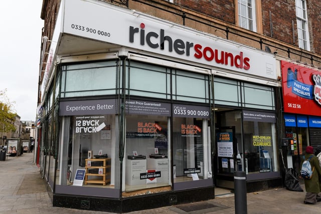Home entertainment retailer Richer Sounds on Fishergate is already running Black Fridayesque deals on its products