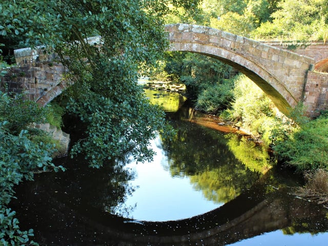 Beggars Bridge, Glaisdale, by Sally Michulitis.