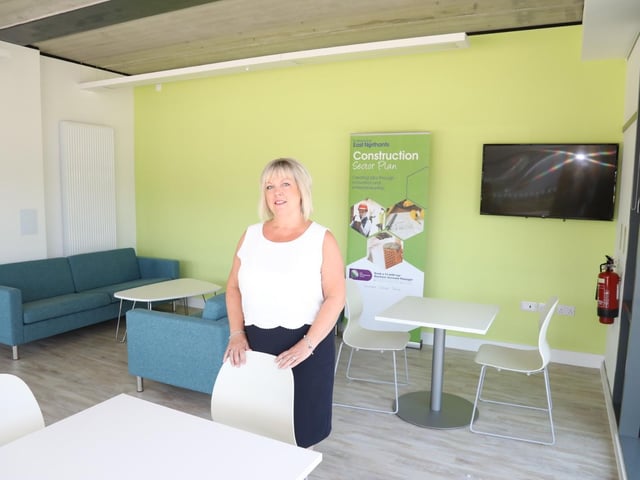 Fiona is keen to show interested parties round the centre