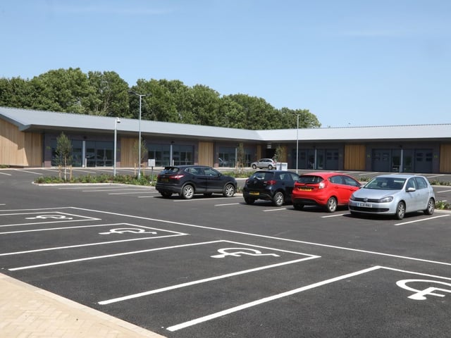 The car park will look a bit busier once the new tenants start arriving