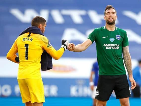 Shane Duffy could well be called upon in place of injured Adam Webster