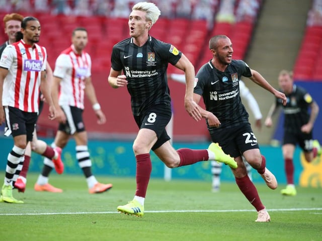 His sweet strike on 11 minutes was reward for a bright start. Well and truly banished the demons of that penalty miss at the PTS. Provided the legs and energy that a big pitch like Wembley requires... 9