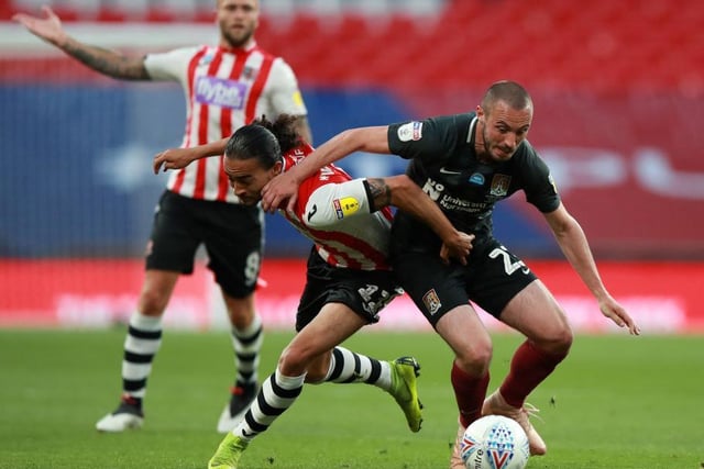 Might go under the radar but he was in with a shout for the man of the match award. Shackled the dangerous Williams superbly, so much so Exeter's chief threat never once troubled Arnold's goal... 9.5