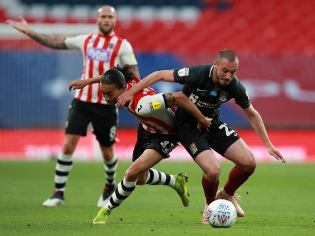 Might go under the radar but he was in with a shout for the man of the match award. Shackled the dangerous Williams superbly, so much so Exeter's chief threat never once troubled Arnold's goal... 9.5