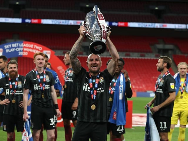 Not quite as influential as he was at Cheltenham, but he's so adept at controlling and dominating the midfield area, making cute and clever passes and getting under the opposition's skin. Three successive promotions now... 8.5