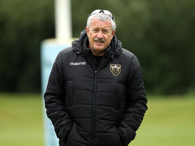 Chris Boyd has been overseeing proceedings at Franklin's Gardens