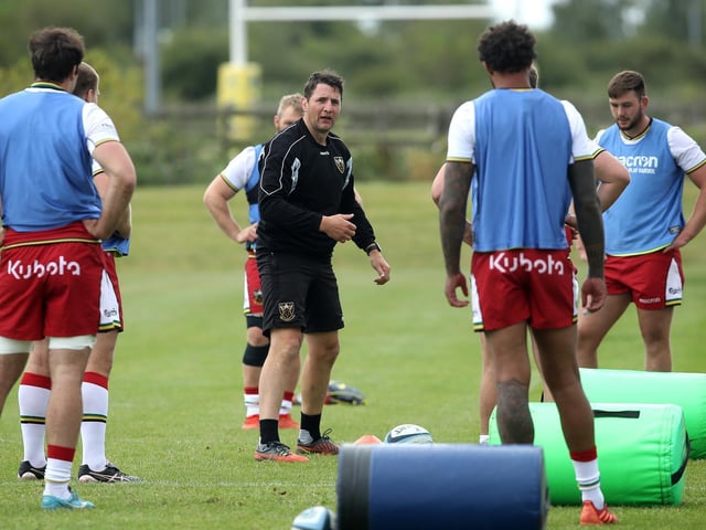 Phil Dowson having his say