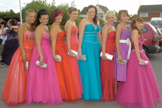Pictured (from left) Jessica Baker, Kadie Weaver, Naomi Fravigar, Kirsty Andrew, Ellie-May Maddison, Alex Dilley, Lauren Cox, and Abi Fletcher.