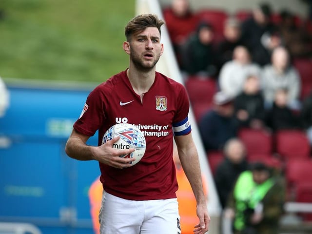 Goode, by contrast, goes straight into the team without any hesitation. Superb for the Cobblers in 2019/20 and was as important as anyone in securing promotion back to League One.