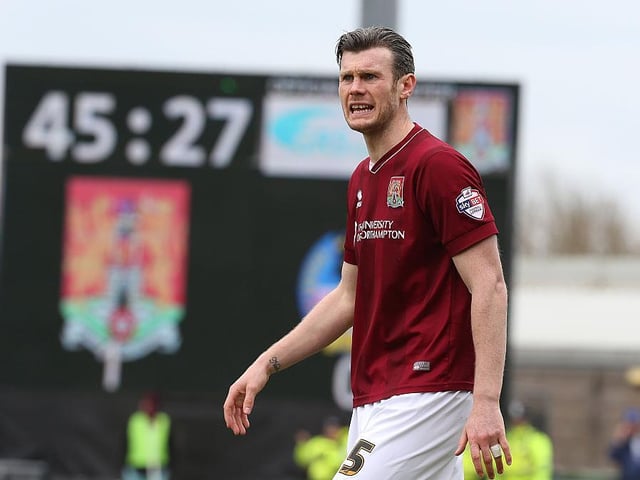 Cobblers have been spoilt for choice at centre-back in recent years. Honourable mentions go to Scott Wharton and Jordan Turnbull, but Diamond was imperious for Wilder's title winners four years ago.