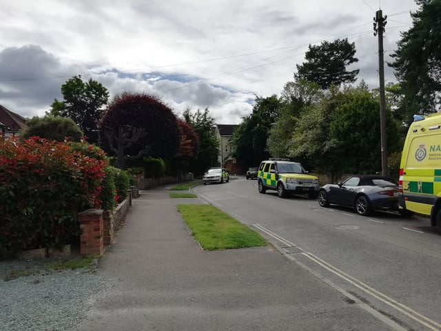The scene of the incident