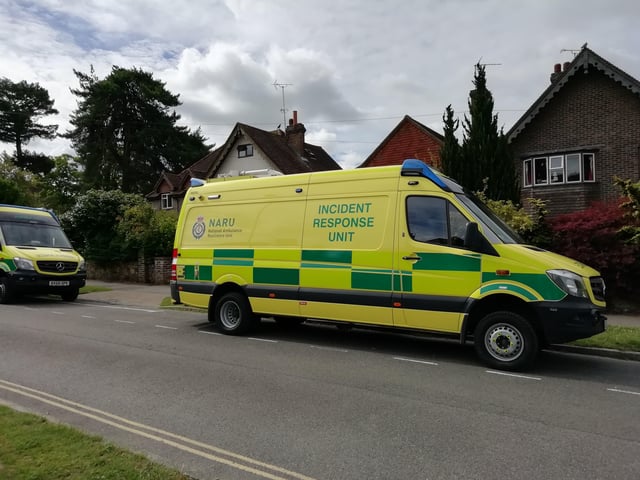 The scene of the incident