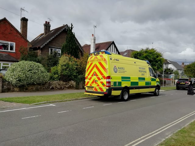 The scene of the incident