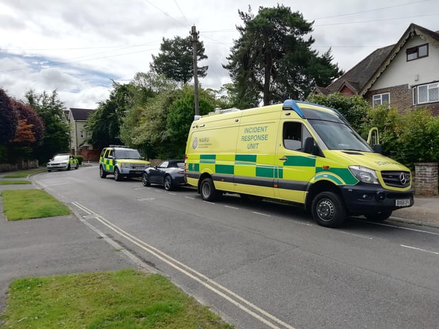 The scene of the incident