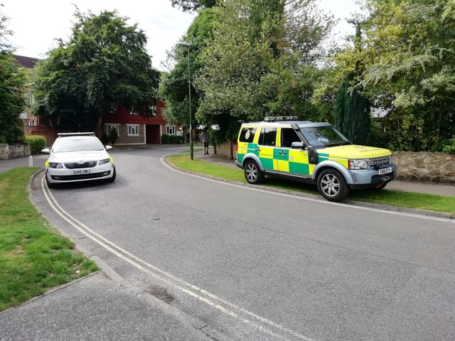 The scene of the incident