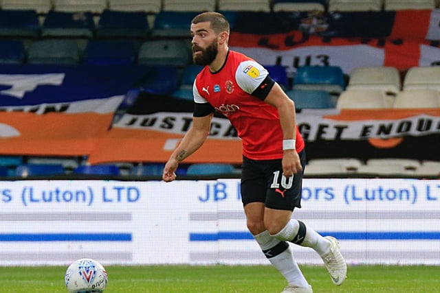 Twisted and turned his way into some good positions during the first period as Luton fashioned some decent moves. Just couldnt divert Collins cross on target at the far post, while unfortunate to be the first to make way after the break.