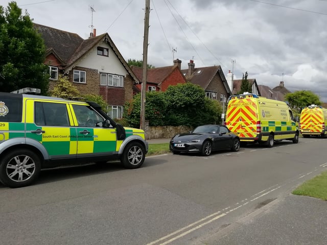 The scene of the incident