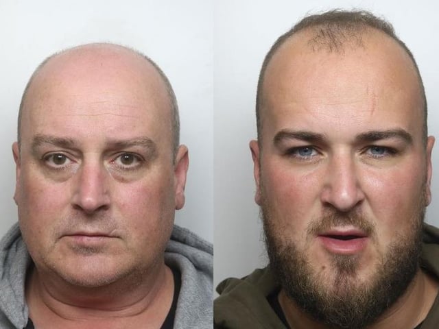 Father and son Elliott Burton, aged 49, and Connor Burton, aged 27, were found guilty by a jury at Northampton Crown Court in January over the raid on Michael Jones Jeweller in Gold Street which happened on December 14, 2018. Elliott Burton, of Drayton Court, Kings Heath, Birmingham, was convicted of conspiring to commit robbery and sentenced to 20 years. Connor Burton, of Manilla Road, Birmingham, was convicted of conspiring to commit robbery and was sentenced to 14 years.