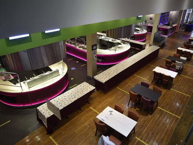 Interiors and exterior of 2020 World Buffet at New Road. EMN-200728-181452009