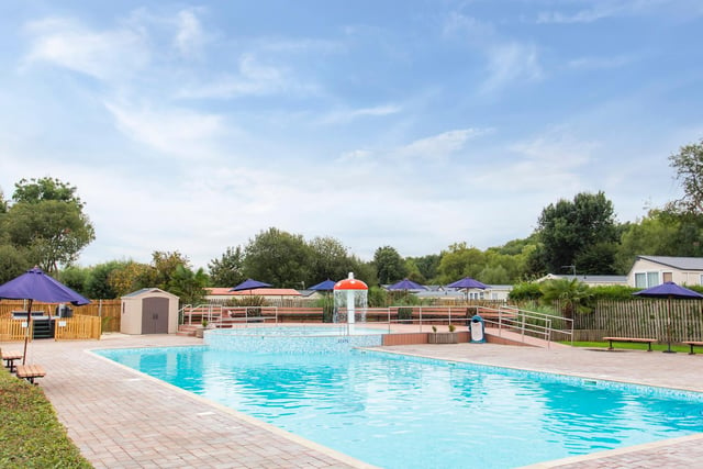 Children will love to make a splash in the gorgeous heated outdoor swimming pool