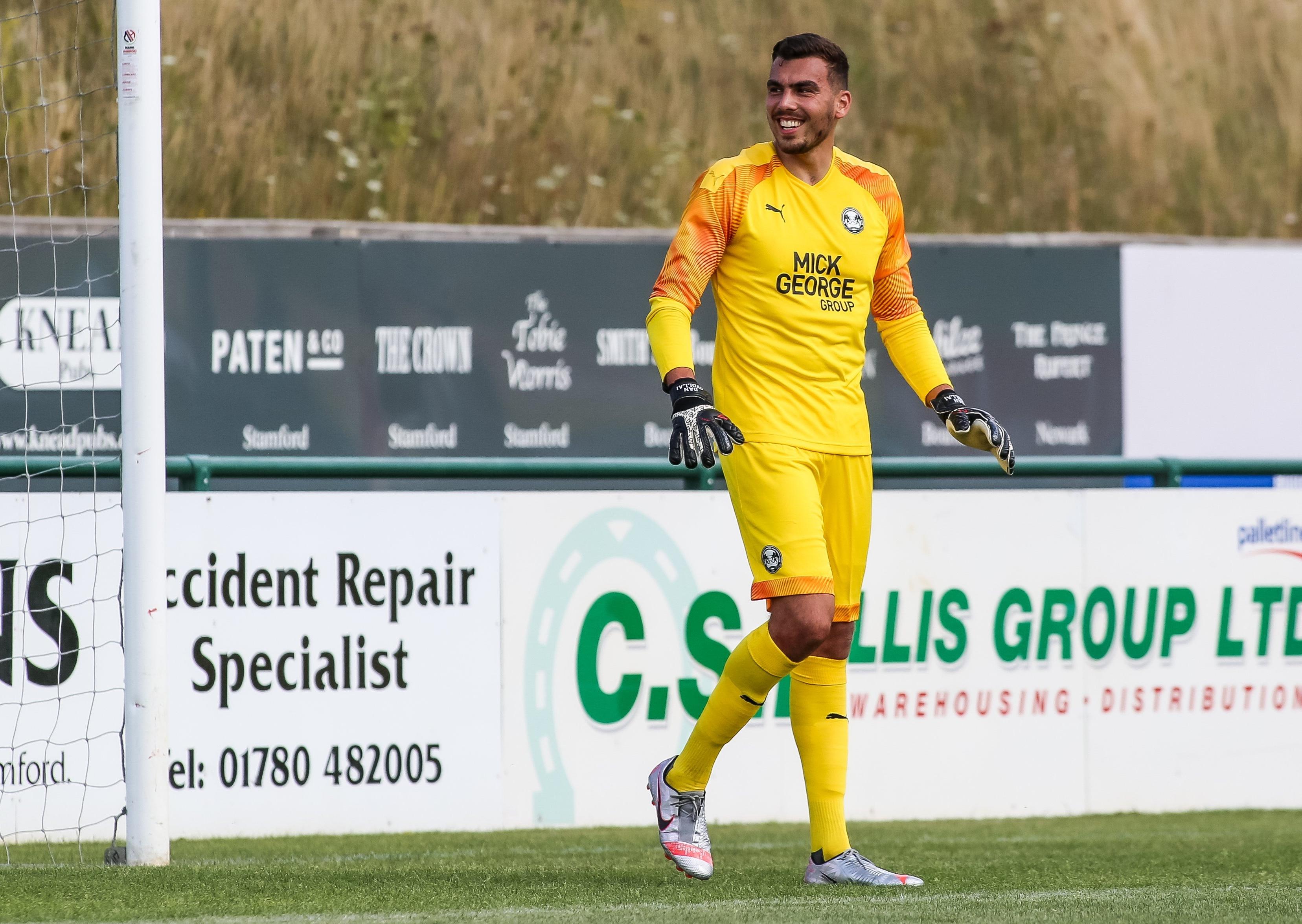 Goalkeeper Dan Gyollai was the first new Posh signing of the summer.