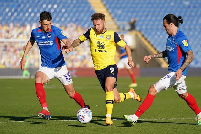 MATTY TAYLOR (OXFORD UNITED: It was assumed a striker who scored 13 goals in just 20 League One starts while on loan at Oxford from Bristol City last season would not return to the Kassam Stadium after a golden opportunity to reach the Championship was missed. But he has returned and he is a certainty to feature towards the top of the third tier scoring charts. Photo: John Walton PA Wire.