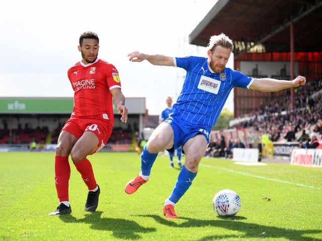 KESHI ANDERSON (BLACKPOOL): We're told Anderson has been Swindon's best player in the last couple of seasons, including the 2019-20  League Two title-winning campaign. An attacking midfielder of some class. Photo: Getty Images.