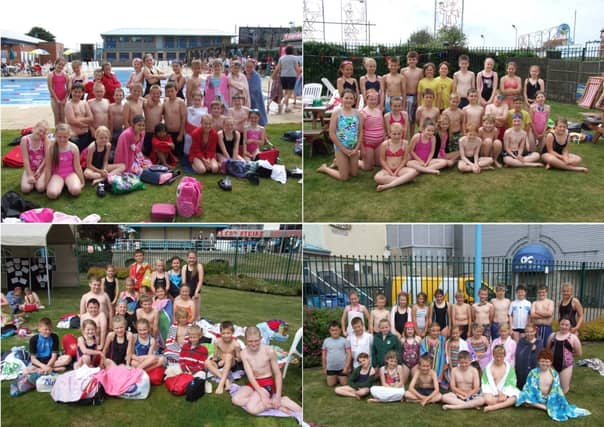 The Embassy Swimming Pool 10 years ago ...